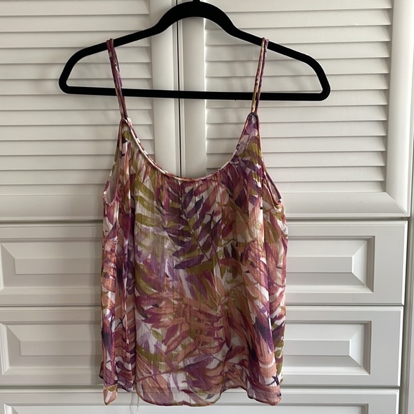 ✨2 for $30✨Lucky brand floral Cami - Picture 2 of 8
